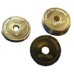 BRT waardemunten 25,9mm 100 stuks